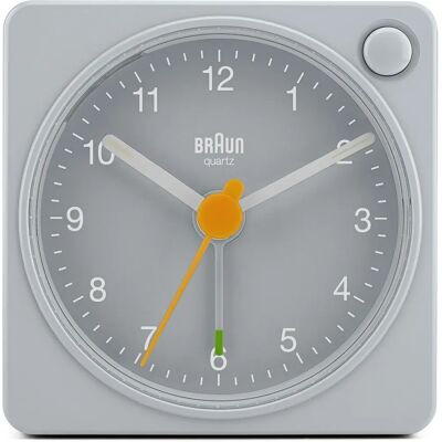 Braun Bc02x Grey Compact Travel Alarm Clock - Alarm Clock Braun Bc02x Grey Compact Travel Alarm Clock - Alarm Clock