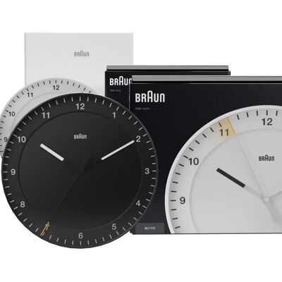 Braun - BC17 - 30cm - 2 Pack - Clock Braun - BC17 - 30cm - 2 Pack - Clock