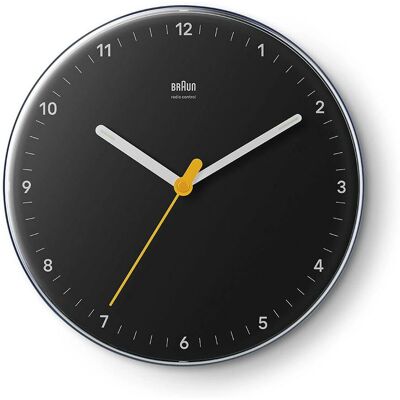 Braun - BC26B-DCF - Preto - 23 cm - Clock Braun - BC26B-DCF - Preto - 23 cm - Clock