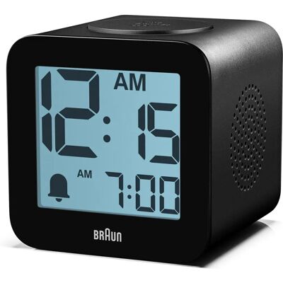 Braun BC25BP Väggklocka - Svart Braun BC25BP Väggklocka - Svart