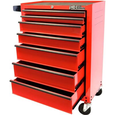 Hilka G301T7BBS Steel Heavy Duty 7 Drawer Trolley - Tool Storage Hilka G301T7BBS Steel Heavy Duty 7 Drawer Trolley - Tool Storage