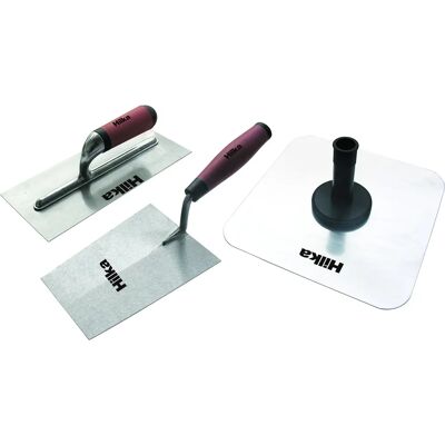 Hilka 66420330 Blue Plasterers Trowel Set - Tools Hilka 66420330 Blue Plasterers Trowel Set - Tools