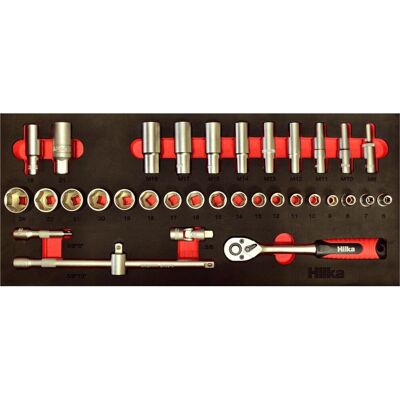 Hilka Model 34 Pce - Socket Set Hilka Model 34 Pce - Socket Set