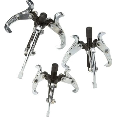 HILKA Bearing Gear Hub Puller Set - 3pc, 3"-6" HILKA Bearing Gear Hub Puller Set - 3pc, 3"-6"