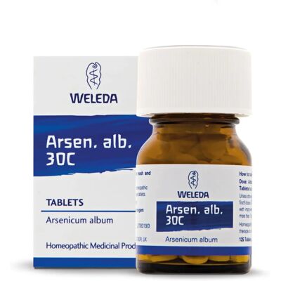 Weleda Arsenicum Album 30c - Homeopathic Tablets Weleda Arsenicum Album 30c - Homeopathic Tablets