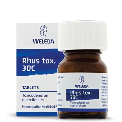 Weleda Rhus Tox 30c - Homeopathic Medicine Weleda Rhus Tox 30c - Homeopathic Medicine