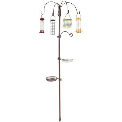 Kingfisher - Metal - Hanging - Bird feeder Kingfisher - Metal - Hanging - Bird feeder
