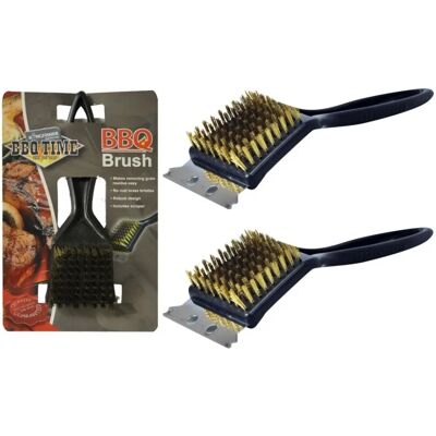 Kingfisher - Barbeque Brass Bristle Cleaner Brush Kingfisher - Barbeque Brass Bristle Cleaner Brush