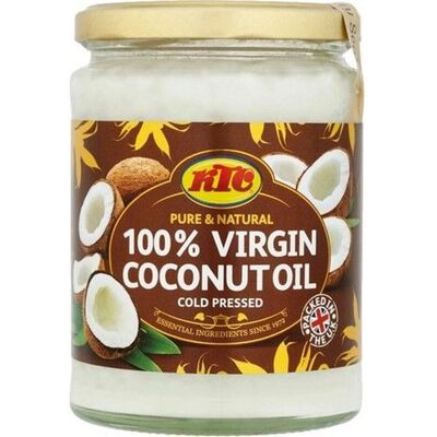 Ktc - CoconutOil - Vierge - Pressé à froid - 500 g - Huile - Publicité Ktc - CoconutOil - Vierge - Pressé à froid - 500 g - Huile - Publicité