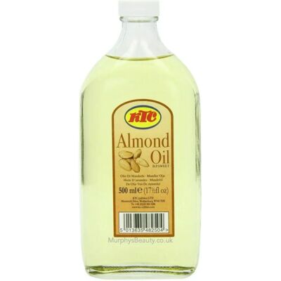 KTC Olio di Mandorle - Olio di Mandorle Puro 500ml KTC Olio di Mandorle - Olio di Mandorle Puro 500ml