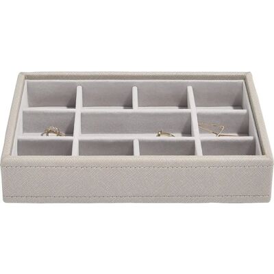 Caixa de Jóias Stackers Mini Taupe - Armazenamento de Joias Caixa de Jóias Stackers Mini Taupe - Armazenamento de Joias