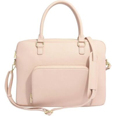 Stackers Jasnoróżowa Multi-Wear Laptop Handbag - Laptop Bag Stackers Jasnoróżowa Multi-Wear Laptop Handbag - Laptop Bag
