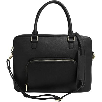 Stackers Black Multi-Wear Laptop Handbag Stackers Black Multi-Wear Laptop Handbag