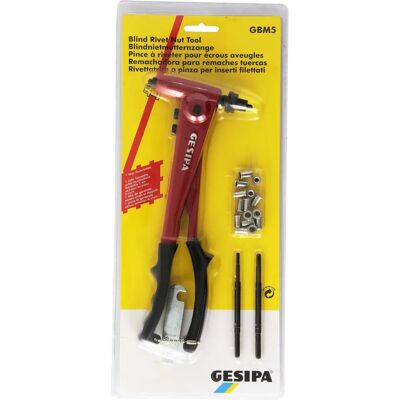 GESIPA 1434803 Riveter for threaded inserts and rivets - Lightweight, Quick change GESIPA 1434803 Riveter for threaded inserts and rivets - Lightweight, Quick change