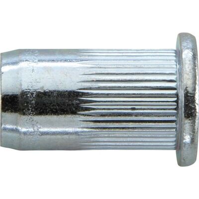 Gesipa M6 Blindnietmutter - Stahl, Flachkopf, 9x15,5mm Gesipa M6 Blindnietmutter - Stahl, Flachkopf, 9x15,5mm