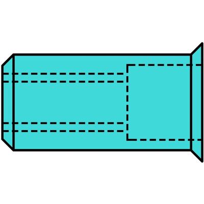 Gesipa DXL 7x12,5mm M5 Edelstahl Blindnietmutter - Kleinkopf - 500 Stück Gesipa DXL 7x12,5mm M5 Edelstahl Blindnietmutter - Kleinkopf - 500 Stück