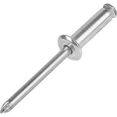 Gesipa 4,8x20 Aluminium Blindniete - Flachkopf, Stahlmandrel Gesipa 4,8x20 Aluminium Blindniete - Flachkopf, Stahlmandrel