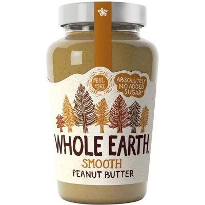 Manteiga de Amendoim Whole Earth - Natural, Sem Açúcar - Amendoins 454g Manteiga de Amendoim Whole Earth - Natural, Sem Açúcar - Amendoins 454g