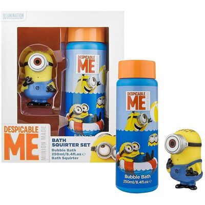 Minions Kinderbadset - Schaumbad, Wasserspielzeug - 2 Stück Minions Kinderbadset - Schaumbad, Wasserspielzeug - 2 Stück