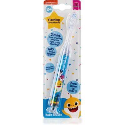 Nickelodeon Baby Shark Toothbrush - Gentle, Fun, Timer Nickelodeon Baby Shark Toothbrush - Gentle, Fun, Timer