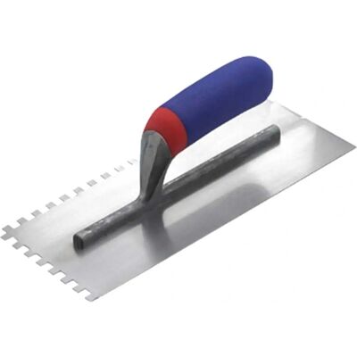 RST R.S.T. Notched Trowel 6mm Square Soft Touch Handle - Notched Trowel RST R.S.T. Notched Trowel 6mm Square Soft Touch Handle - Notched Trowel