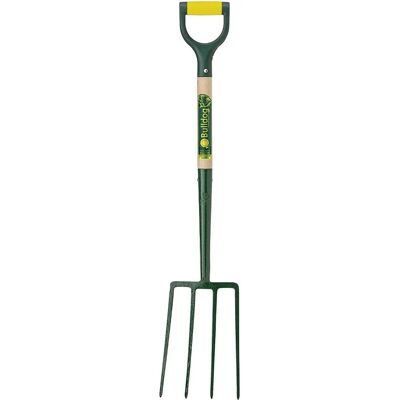 Bulldog Model 7103772890 Evergreen Digging Fork - Wooden Handle Bulldog Model 7103772890 Evergreen Digging Fork - Wooden Handle