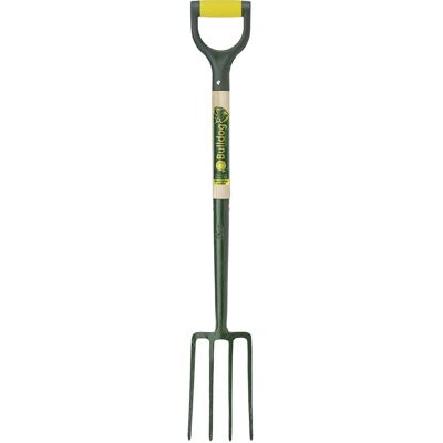 Bulldog 7104772890 Evergreen Border Fork - Durable Carbon Steel Head - Ergonomic Handle Bulldog 7104772890 Evergreen Border Fork - Durable Carbon Steel Head - Ergonomic Handle
