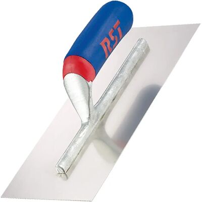 Délivreur de plâtre R.S.T. RSTRTR11SSD Truelle finition acier inoxydable poignée douce 11x4.5in - Publicité Délivreur de plâtre R.S.T. RSTRTR11SSD Truelle finition acier inoxydable poignée douce 11x4.5in - Publicité