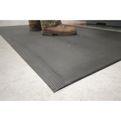 Tappeto antifatica Coba Europe - Schiuma PVC - Nero - 1.5m x 0.9m - Ergonomico Tappeto antifatica Coba Europe - Schiuma PVC - Nero - 1.5m x 0.9m - Ergonomico