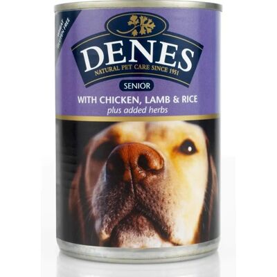 Denes Senior Dog Chicken Lamb Rice Herbs - Wet Food Denes Senior Dog Chicken Lamb Rice Herbs - Wet Food