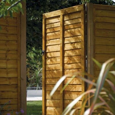 Rowlinson Garden Products 6ft High 1830mm Traditional Square Lap Gate - Pressure Treated Rowlinson Garden Products 6ft High 1830mm Traditional Square Lap Gate - Pressure Treated