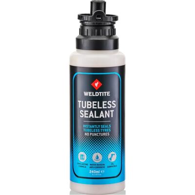 Weldtite Sort 240ml Tubeless Dækforsegler - Punctur Reparation Weldtite Sort 240ml Tubeless Dækforsegler - Punctur Reparation