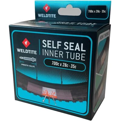 Weldtite Innerrör 700c / 28mm / 35mm - Puncture Resistant - Presta Weldtite Innerrör 700c / 28mm / 35mm - Puncture Resistant - Presta