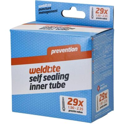 Weldtite Black Self Sealing Inner Tube - 29" - MTB Tire & Valve Weldtite Black Self Sealing Inner Tube - 29" - MTB Tire & Valve