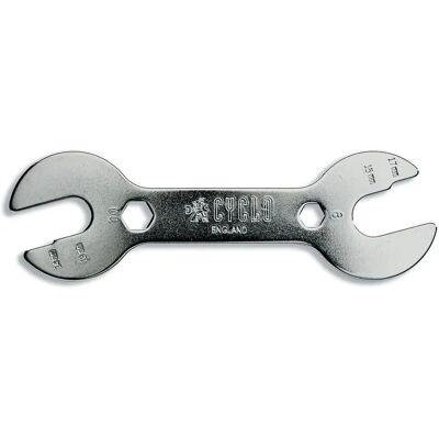 Cyclo Tools Sølv Konusnøkkel 13/14mm 15/17mm - Konusnøkkel Cyclo Tools Sølv Konusnøkkel 13/14mm 15/17mm - Konusnøkkel