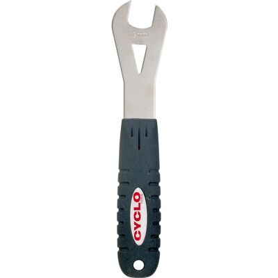 Clé à cône Cyclo Tools gris 19mm pour vélo - Publicité Clé à cône Cyclo Tools gris 19mm pour vélo - Publicité