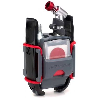 Gonfleur CO2 Weldtite Jetvalve - Presta/Schrader Gonfleur CO2 Weldtite Jetvalve - Presta/Schrader