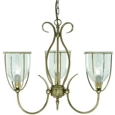 Lampadario a 3 luci con bracci multipli Silhouette - Lampadario Lampadario a 3 luci con bracci multipli Silhouette - Lampadario
