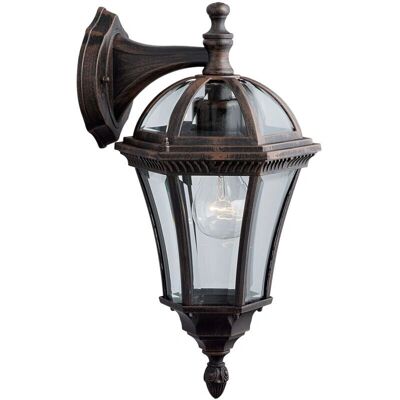 Searchlight Lighting Searchlight Capri - Lanterna da Parete Esterno Marrone Ruggine - Applique Searchlight Lighting Searchlight Capri - Lanterna da Parete Esterno Marrone Ruggine - Applique