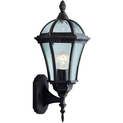 Searchlight Capri - Lanterna da Parete Esterna 1 Luce Marrone Rustico - Lanterna da Parete Searchlight Capri - Lanterna da Parete Esterna 1 Luce Marrone Rustico - Lanterna da Parete