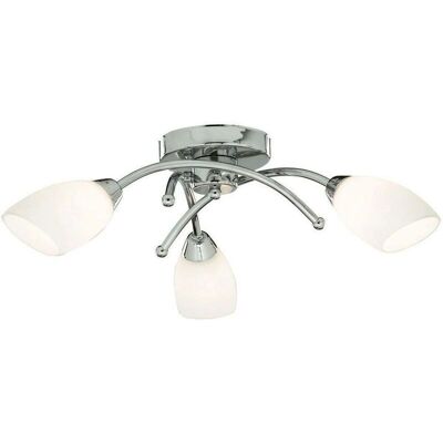 Luce da soffitto Opera 3 luci in Cromo - G9 Luce da soffitto Opera 3 luci in Cromo - G9