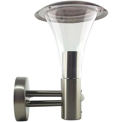 Searchlight Edelstahl Außenwandleuchte mit PIR-Sensor Searchlight Edelstahl Außenwandleuchte mit PIR-Sensor
