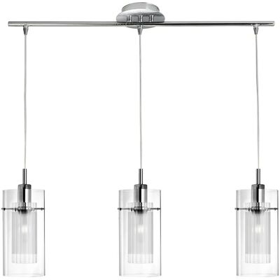 Searchlight Lighting Searchlight Duo 1 - Lampadario a 3 Luci - Lampadario Searchlight Lighting Searchlight Duo 1 - Lampadario a 3 Luci - Lampadario