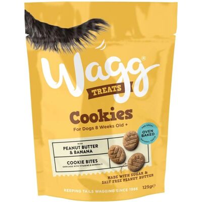 Wagg Peanut Banana Dog Treats - Dog Treats Wagg Peanut Banana Dog Treats - Dog Treats