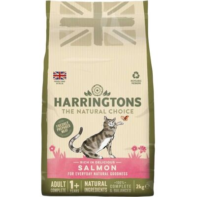 Harringtons Salmon Cat Food - Complete, Natural & UK-made Harringtons Salmon Cat Food - Complete, Natural & UK-made