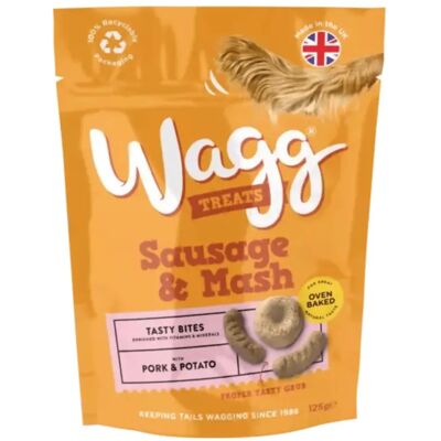 Wagg Sausage & Mash Dog Treats - Dog Treats Wagg Sausage & Mash Dog Treats - Dog Treats