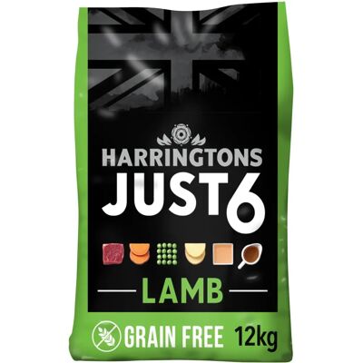 Harringtons Just 6 Lamb & Veg Grain Free Dog Food - Dog Food Harringtons Just 6 Lamb & Veg Grain Free Dog Food - Dog Food