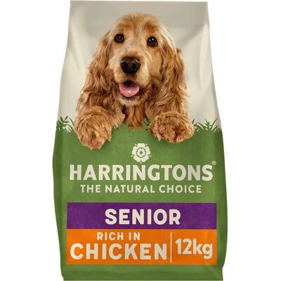 Harringtons Senior Dog Food - Chicken & Rice - 12kg Harringtons Senior Dog Food - Chicken & Rice - 12kg