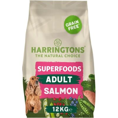 Harringtons - Superfoods Grain-Free Salmon - 12kg Harringtons - Superfoods Grain-Free Salmon - 12kg