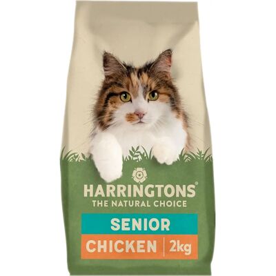 Harringtons Nourriture Sèche pour Chats Seniors - Nutrition Complète Harringtons Nourriture Sèche pour Chats Seniors - Nutrition Complète
